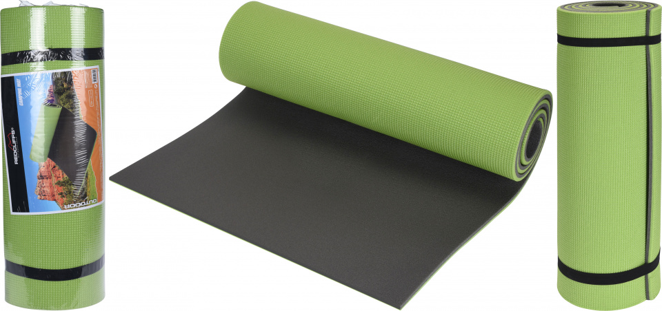 yoga mat insulating 198x63x1,3cm green