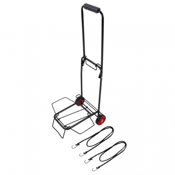 festival trolley steel black 3-piece