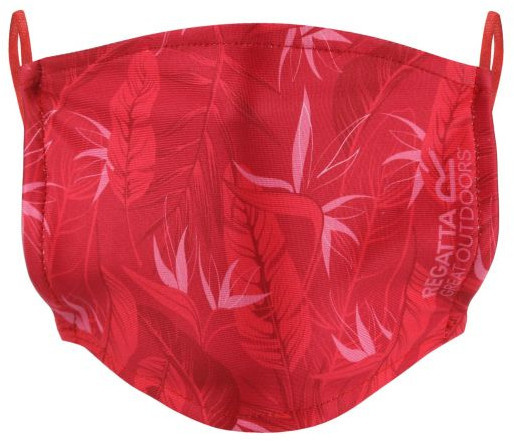 Regatta masky na ústa junior polyester červená 3 kusy