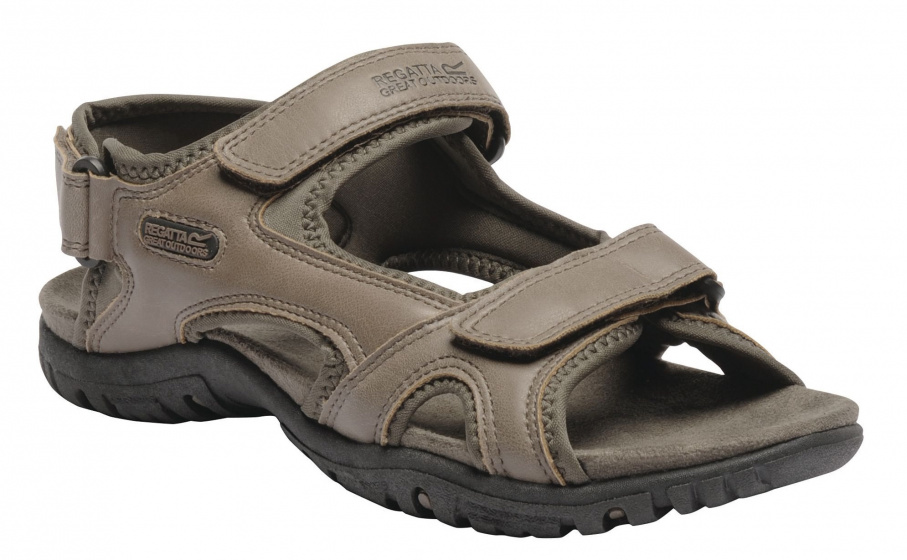 sandále Haris Active pánske PU hnedé vel.46