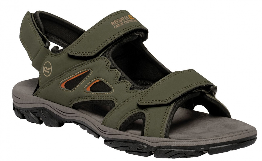 Regatta sandále Holcombe pánske polyuretánové zelené veľkosť 47