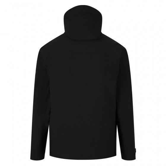 plain black soft shell jacket