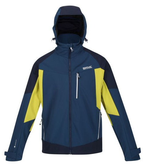 softshellová bunda Hewitts VII pánska polyester navy mt 3XL