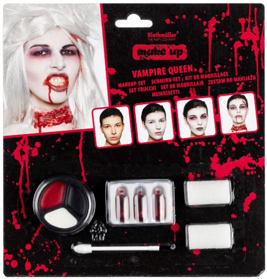 Riethmüller makeup set upírska kráľovná akvarel 9-dielny