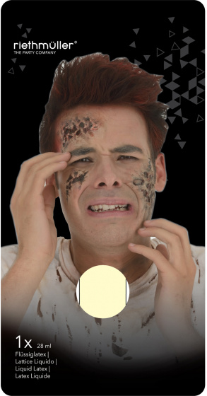 Riethmüller tekutý latexový make-up 28 ml biely