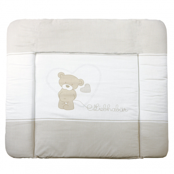 Roba aankleedkussen Lovely Bear 85 cm polykatoen wit/beige Roba aankleedkussen Lovely Bear 85 cm polykatoen wit/beige