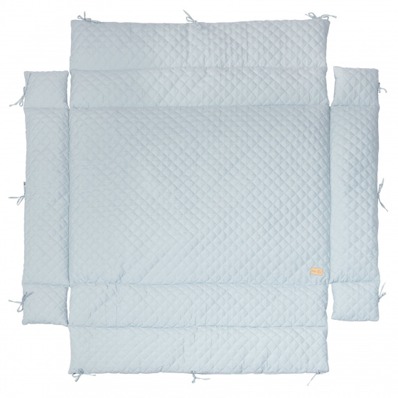 Roba boxkleed Style junior 96 x 18 cm polykatoen lichtblauw Roba boxkleed Style junior 96 x 18 cm polykatoen lichtblauw