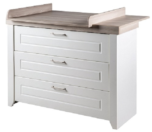 chest of drawers Felicia junior 120 x 78 cm wood white