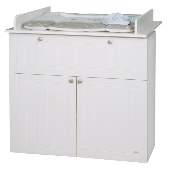 Roba komoda Mia 103 x 103 cm drevo biela