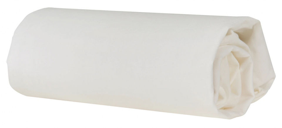 Roba priliehavá plachta kolíska junior 40/45 x 90 cm bavlna ivory biela