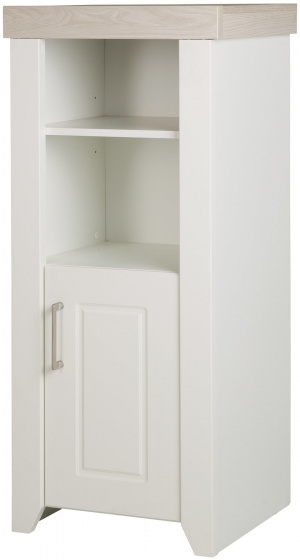 Roba skriňa Felicia stojaca 151 x 49 x 42 cm drevotrieska biela/béžová