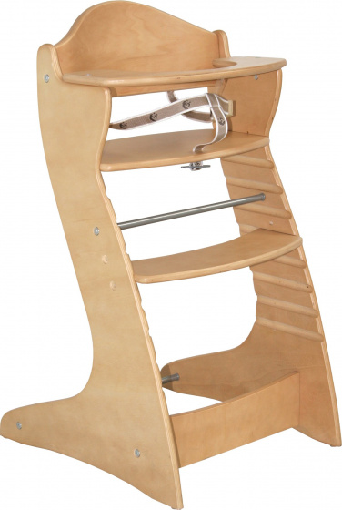 high chair Chair Up 49,5 x 44 x 83,5 cm wood brown