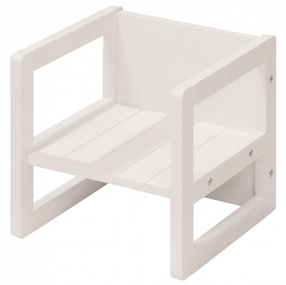 chair 3 in 1 30 cm wood white