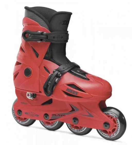 Roces inline korčule Orlando III hardboot 80A červený veľ. S 36-40