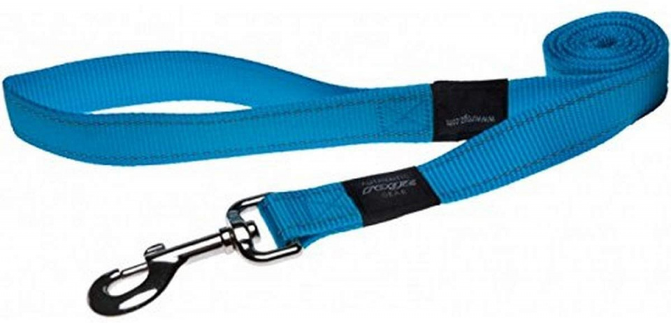 dogline Snake 1,4 meter nylon light blue
