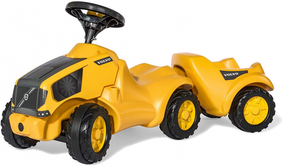 Rolly Toys looptractor rollyminitrac volvo junior 97 cm geel