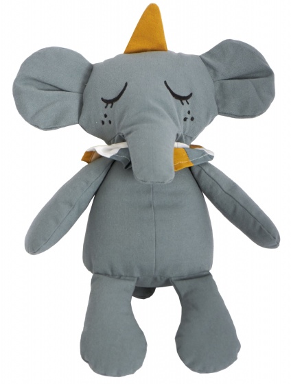 Roommate knuffeldier Eddy the Elephant biologisch 40 cm groen Roommate knuffeldier Eddy the Elephant biologisch 40 cm groen