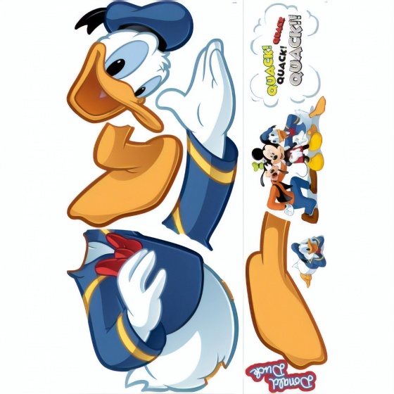 wall sticker Disney Donald Duck vinyl 101 x 94 cm