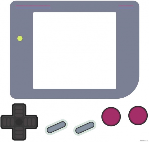 wall stickers Nintendo Game Boy vinyl 6 pieces