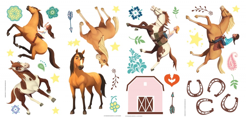 RoomMates muurstickers Spirit Samen vrij vinyl 36 stuks RoomMates muurstickers Spirit Samen vrij vinyl 36 stuks