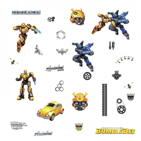 wallstickers Transformers Bumblebee vinyl 27 kusov