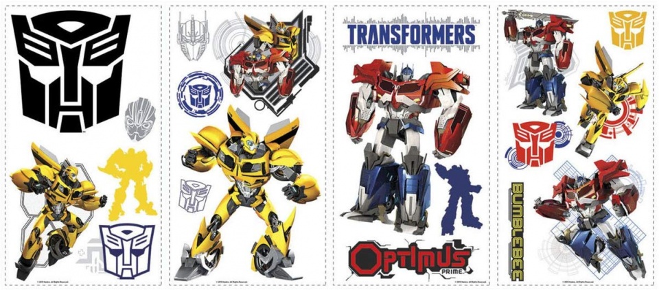 wallstickers Transformers vinyl 20 pieces