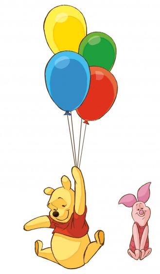 RoomMates muurstickers xl Winnie the Pooh & Piglet vinyl 16 stuks RoomMates muurstickers xl Winnie the Pooh & Piglet vinyl 16 stuks