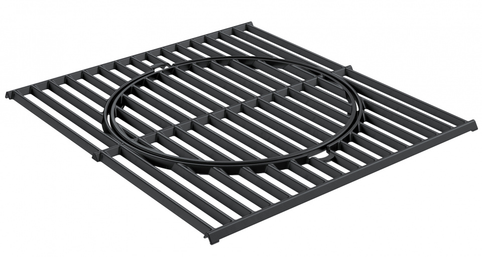 Rösle grilovací gril Pro Grill 45 x 39,5 cm liatinový čierny
