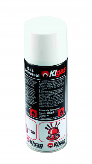 Rösle gasspuitbus 400 ml aluminium zwart/wit Rösle gasspuitbus 400 ml aluminium zwart/wit
