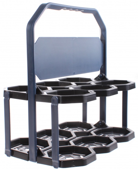 bottle cage 6 bottles black