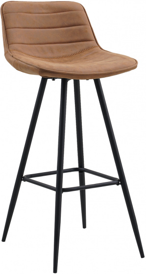 Rox Living barová stolička Pedro umelá koža 115 cm koňak