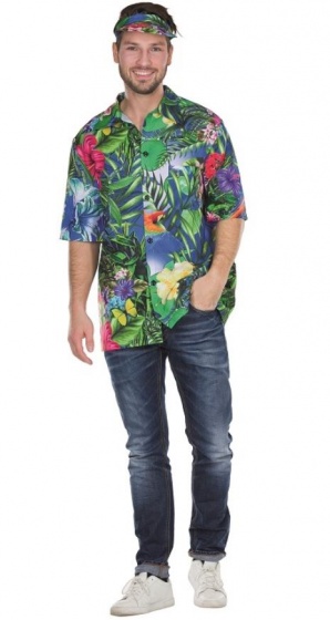 Rubie's Pánska košeľa Hawaii veľkosť 54