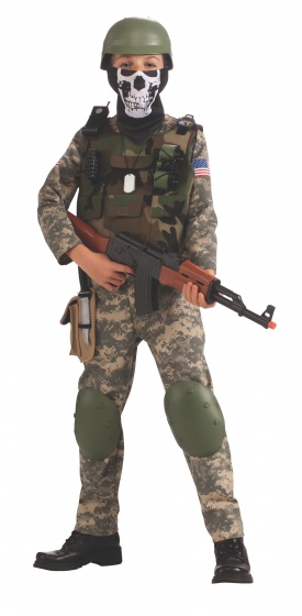 Rubie's detský kostým Camo Troopersize 128