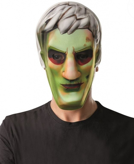 Rubie's kostýmová maska Fortnite Brainiac EVA zelená/sivá