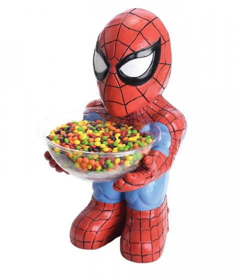 candy bowl holder Spider-Man 2-part red