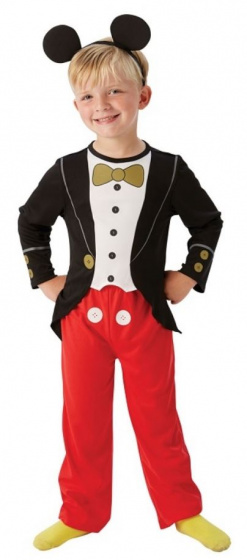 Rubie's kostýmček pre chlapcov Mickey Mouse červený veľkosť 116
