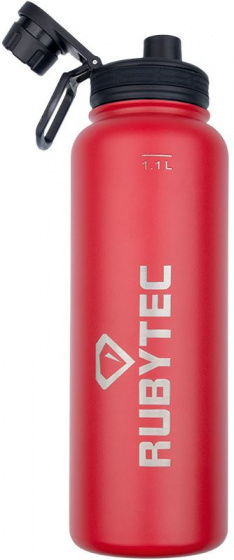drinking bottle 1Shira Cool.1 litre ABS/Rusd red