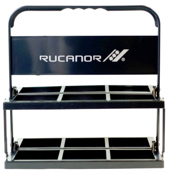 drinking bottle crate for bottles 6 34 cm black