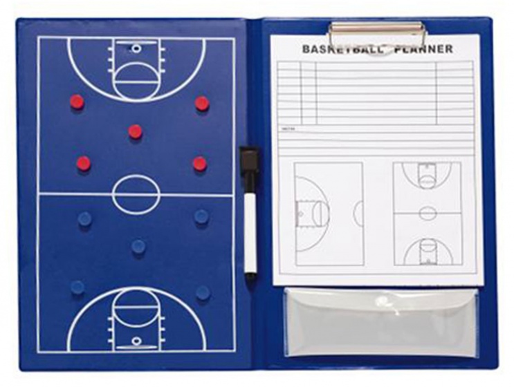 coachmap basketball magnetic 36 cm blue