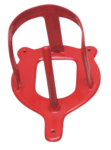 bridle holder steel red