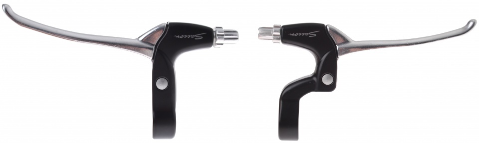 Saccon sada brzdovej páčky Shimano Nexus V-brake 4-prst.strieborná / bl