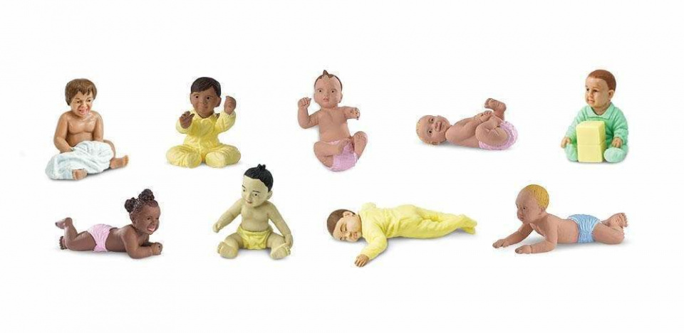 Safari speelset bundles of babies toob junior 9 delig