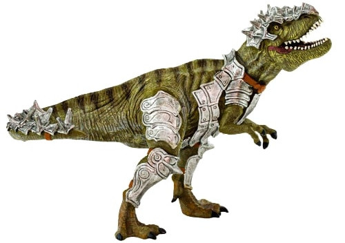 Safari dinosaurus t rex junior 16,5 x 11,4 cm rubber groen