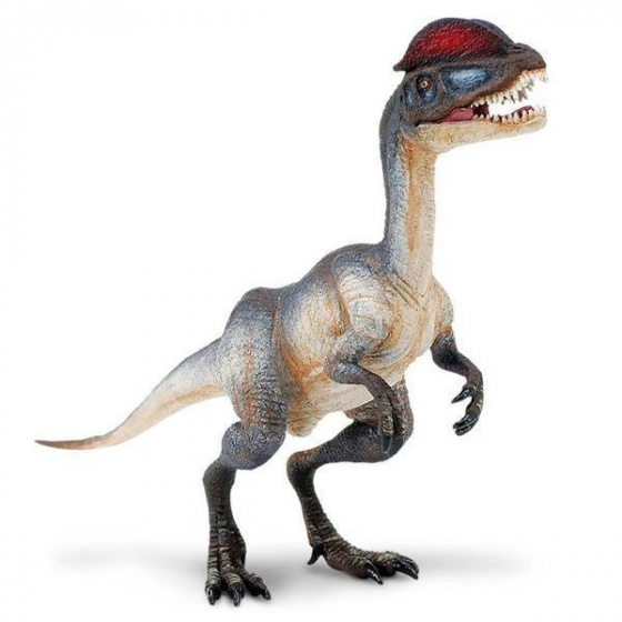Safari hracie zvieratko dilophosaurus junior 13,5 x 11 cm šedá