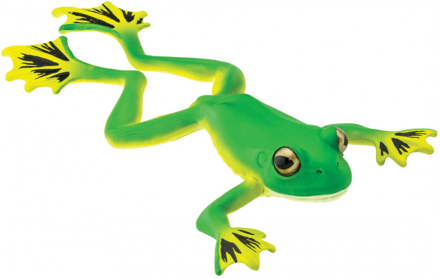 Safari hracie zvieratko žabka junior 21 cm zelená