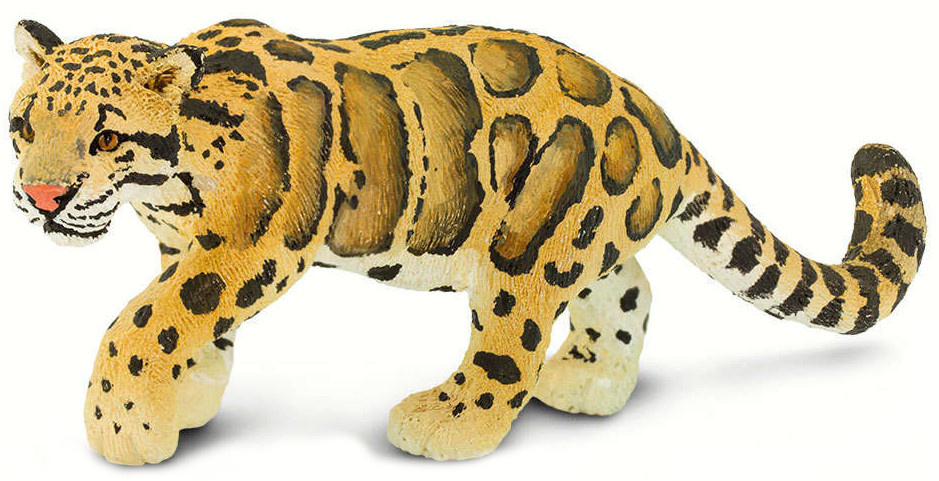 Safari hracie zvieratko leopard junior 12,5 cm žltá/čierna