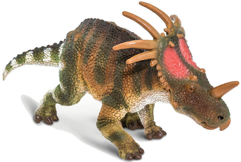 Safari hracie zvieratko Styracosaurus junior 18,5 cm hnedá