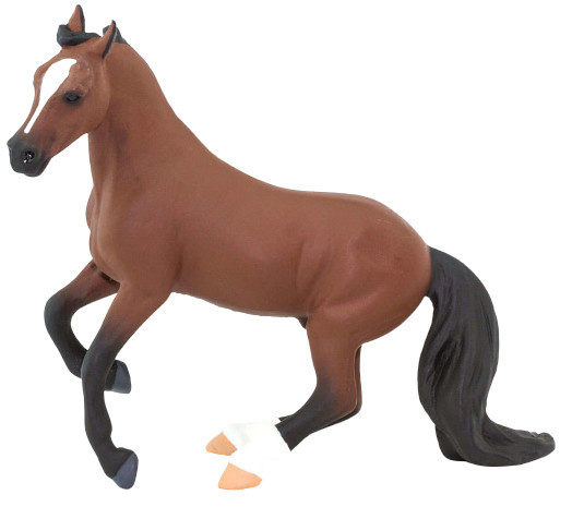 Safari speeldier volbloed paard junior 13,5 cm bruin