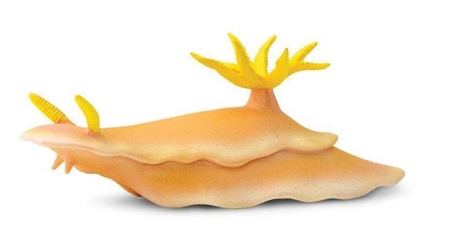 Safari hracie zvieratko nudibranch junior 6,5 cm oranžová
