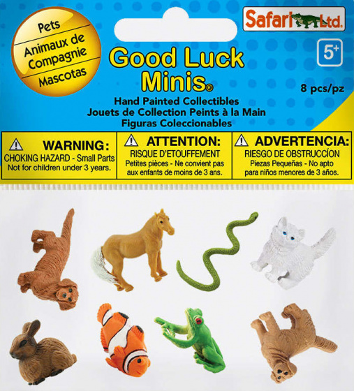 Safari hracie zvieratko set GL Pets junior 2,5 cm 8-dielny